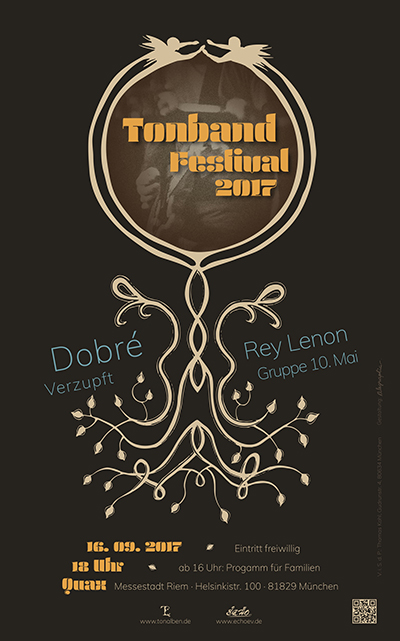 Plakat: Tonbandfestival 2017